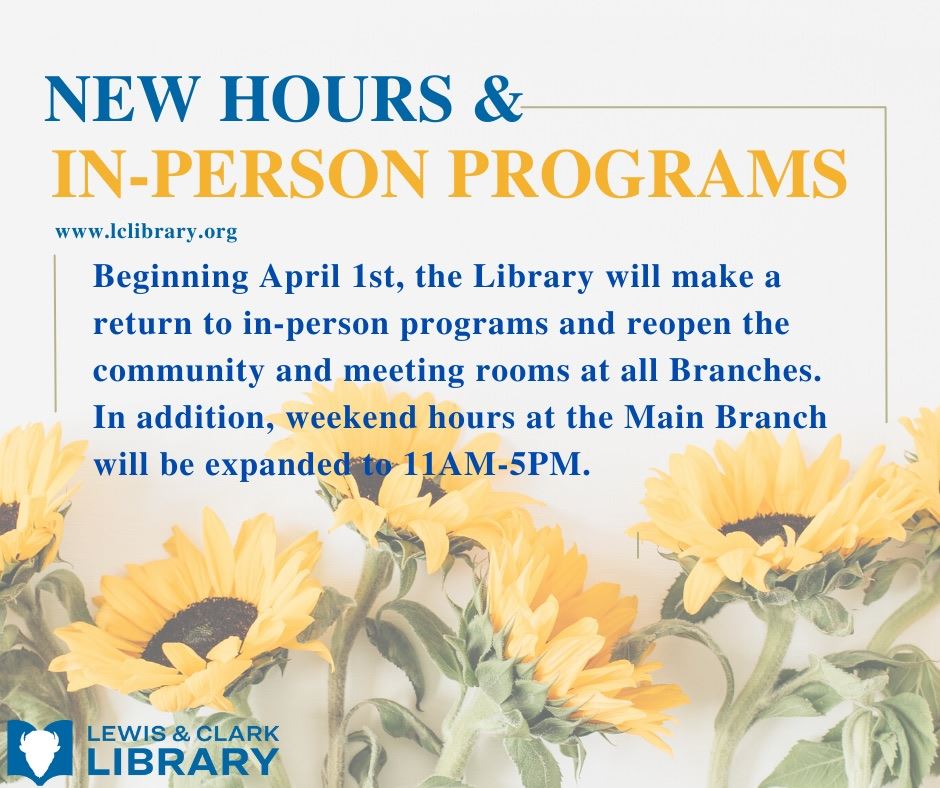 New hours and meeting room use 