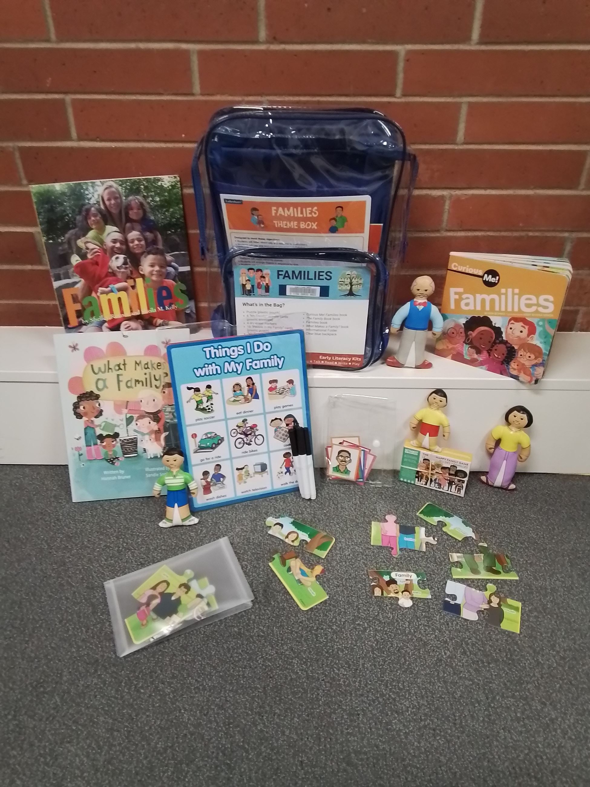 Families Early Literacy Kit Contents