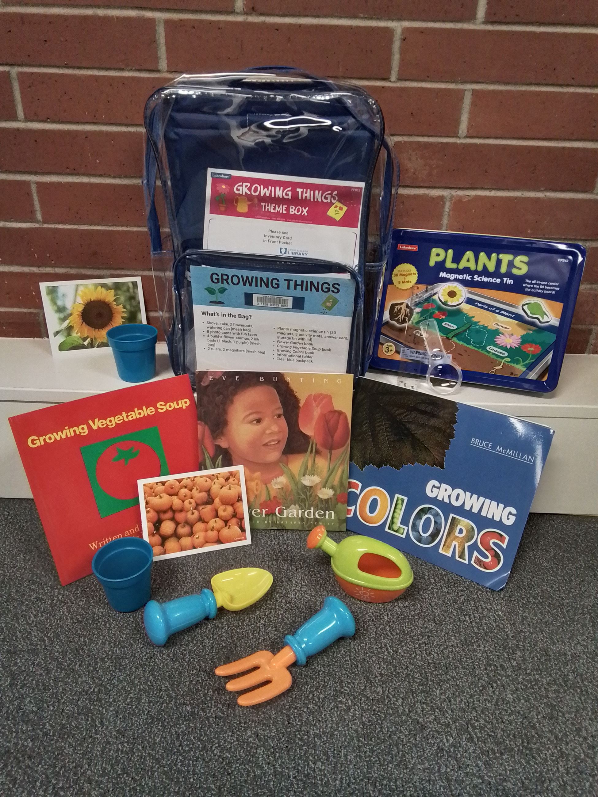 Growing Things Early Literacy Kit Contents