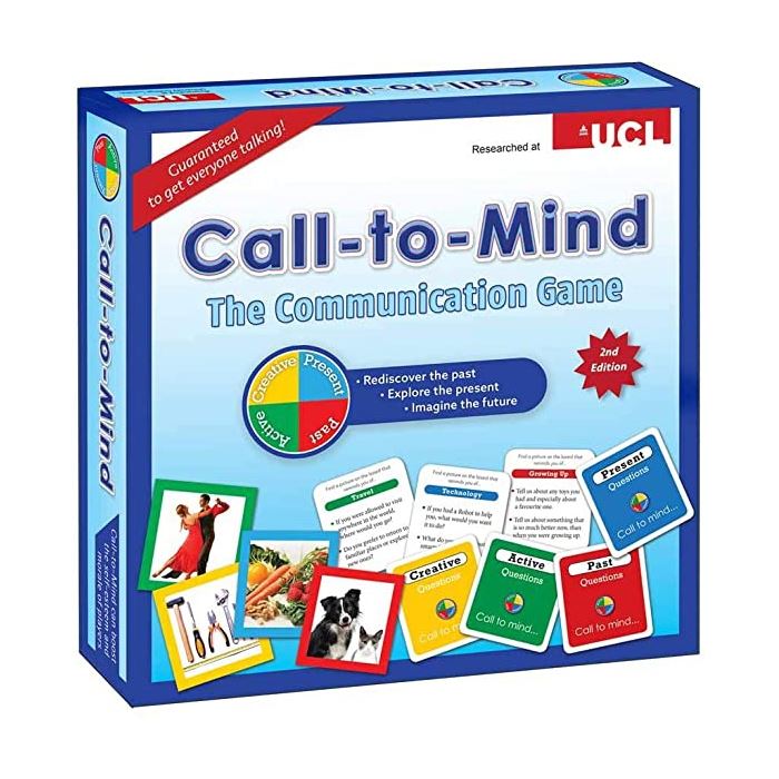 Call-to-mind memory game box cover